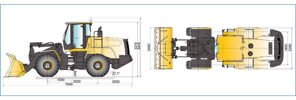 XCMG Official 3ton Wheel Loader XC938E (Euro Stage V) for sale